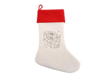 Color Your Own Christmas Stocking Kit