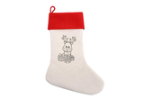 Color Your Own Christmas Stocking Kit