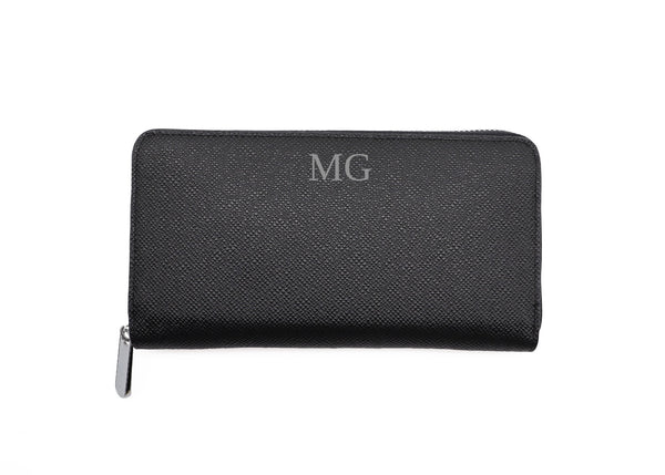 Continental Wallet in Black
