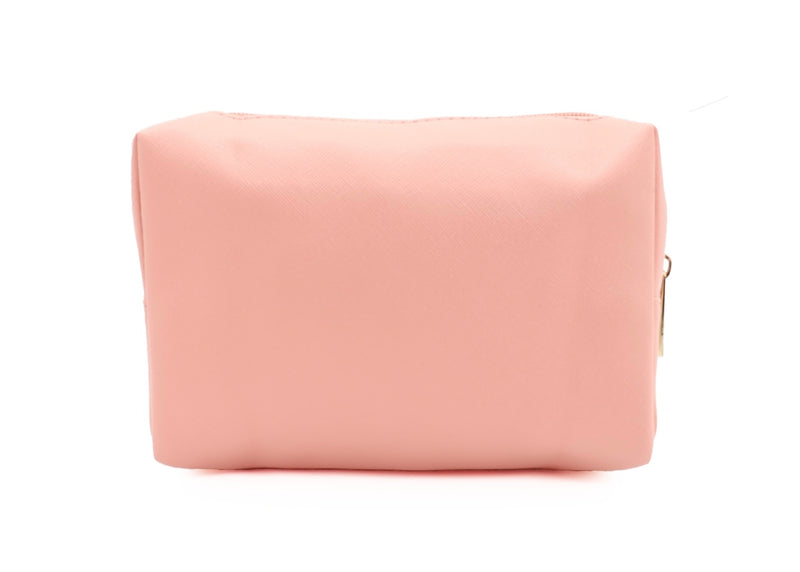 Sillhouette Makeup Bag in Pink (Vegan)